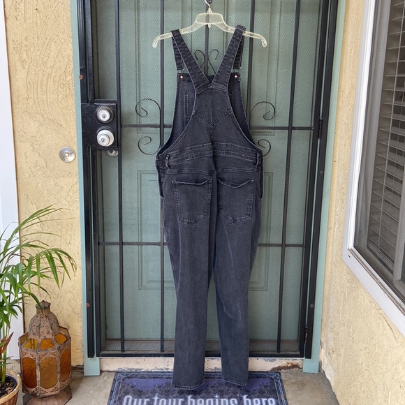 Old Navy Black Jean Overalls - Picture 6 of 8